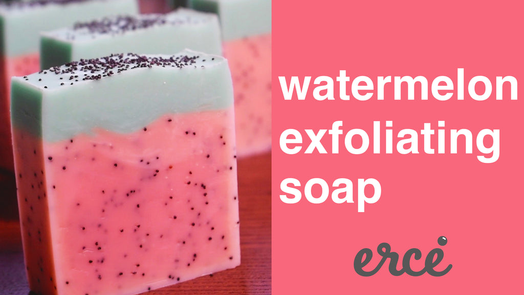 A beautiful watermelon soap!